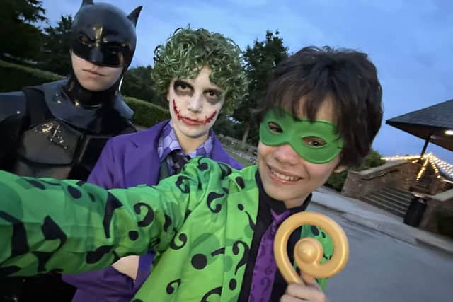 The three friends wanted to make a statement at their prom and they certainly did!