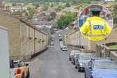 A pedestrian died after being struck by a car at the junction of New Market Street and Hartley Street, Colne (Credit: Google)