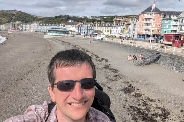 Andrew Cowell travelled 1,000 miles and visited over 80 different towns and cities using £2 bus fares. Credit: Andrew Cowell / SWNS