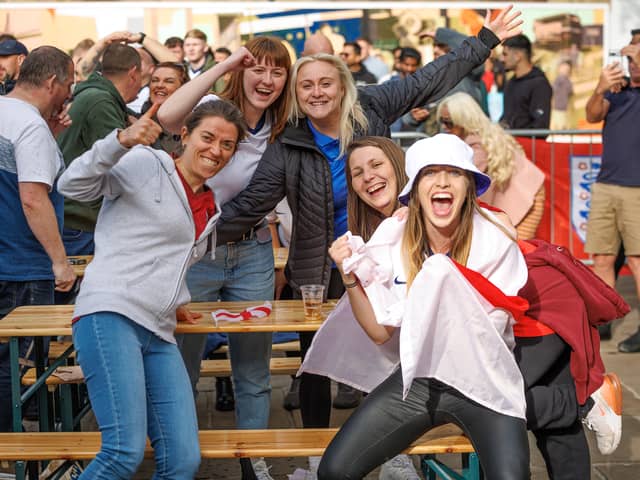 England v Switzerland Preston fanzone (Credit: Michael Porter Photography)