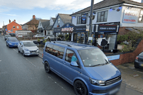 The bus stop is often blocked in its current location outside the fish and chip shop (image: Google)