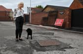  Residents have blasted developers after paying £550,000 to live on 'desolate' newbuild estate which remains unfinished - FIVE years after people moved in. Pictured: Lin Glover