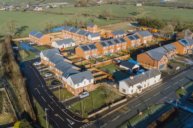 Property developer Breck is set to complete over 850 affordable homes across the North West including this site in Preston Road, Grimsargh