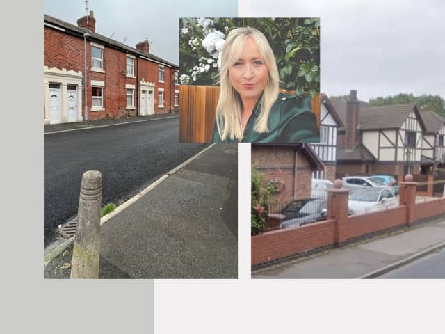 Catherine Musgrove visited Montogery Street and Kellet Lane, both in Bamber Bridge