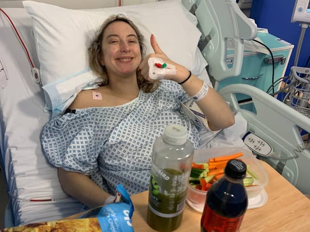 Abi Feltham was diagnosed with a brain tumour after mistaking her brain fog for caffeine withdrawal