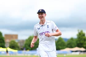 Rocky Flintoff has become Lancashire's youngest-ever player