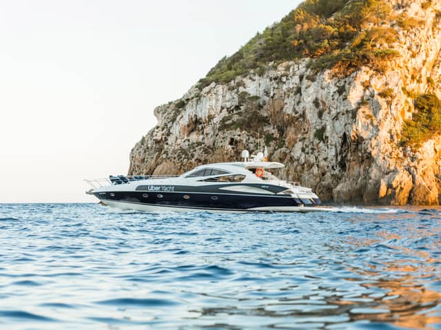 Uber Yacht is coming to Ibiza this summer. Photo: Uber/ Hope and Glory