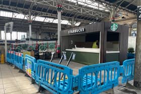 The Starbucks kiosk at Preston railway station has temporarily closed while work takes place to renovate it