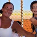 Kirsty with her superstar gymnast daughter Piper 