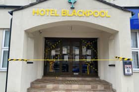 Blackpool Hotel condemned by Lancashire Fire and Rescue.