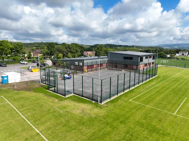 The pitch will be used  by over 40,000 people annually.