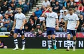 Preston North End players react to conceding 