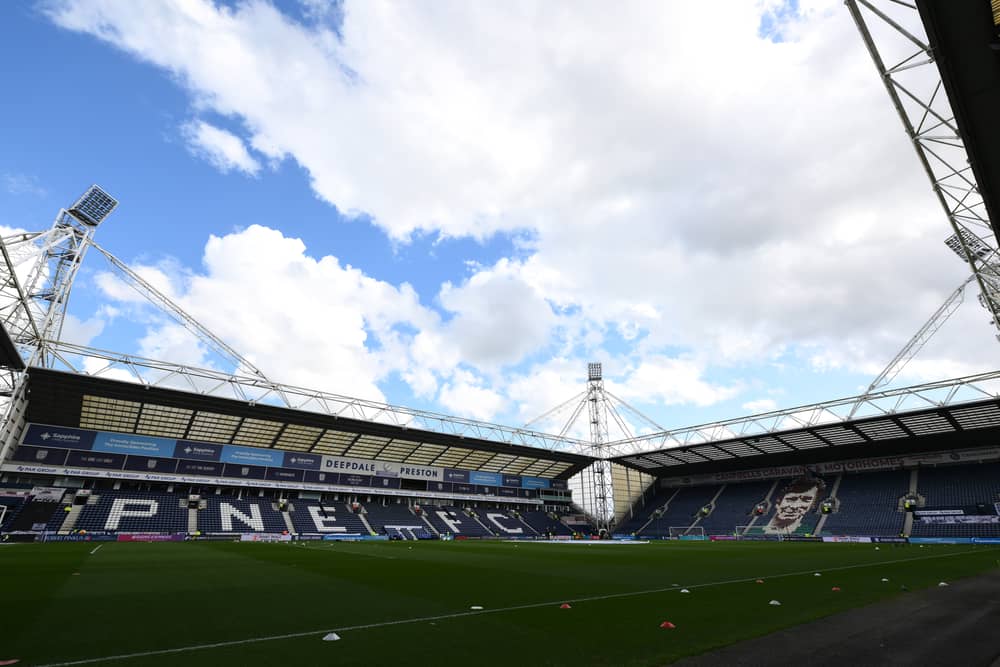Deepdale is the venue as Preston North End host Sheffield United in the EFL Championship. (Photo by Ben Roberts Photo/Getty Images)