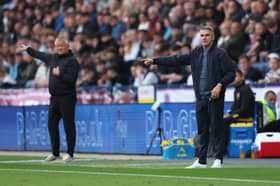Ryan Lowe (R) said that any out of work manager would be interested in managing the ‘fantastic’ club that is Cardiff City. (Image: Getty Images)