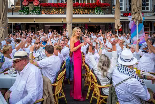 Charlotte hosting a previous year's concert. Credit: Marcel van Hoorn