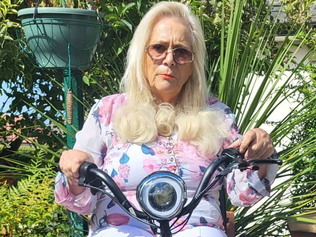 Susan Alty, 69, issued a warning after her electric scooter was banned from her Ryanair flight over fears it could "explode" mid-air