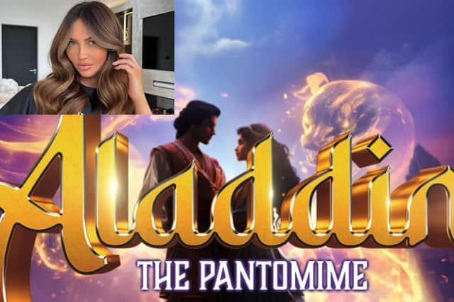 Aladdin with Charlotte Dawson
