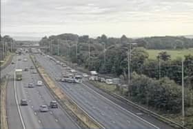 Traffic is being diverted off the M6 southbound and through Standish and Wigan this morning