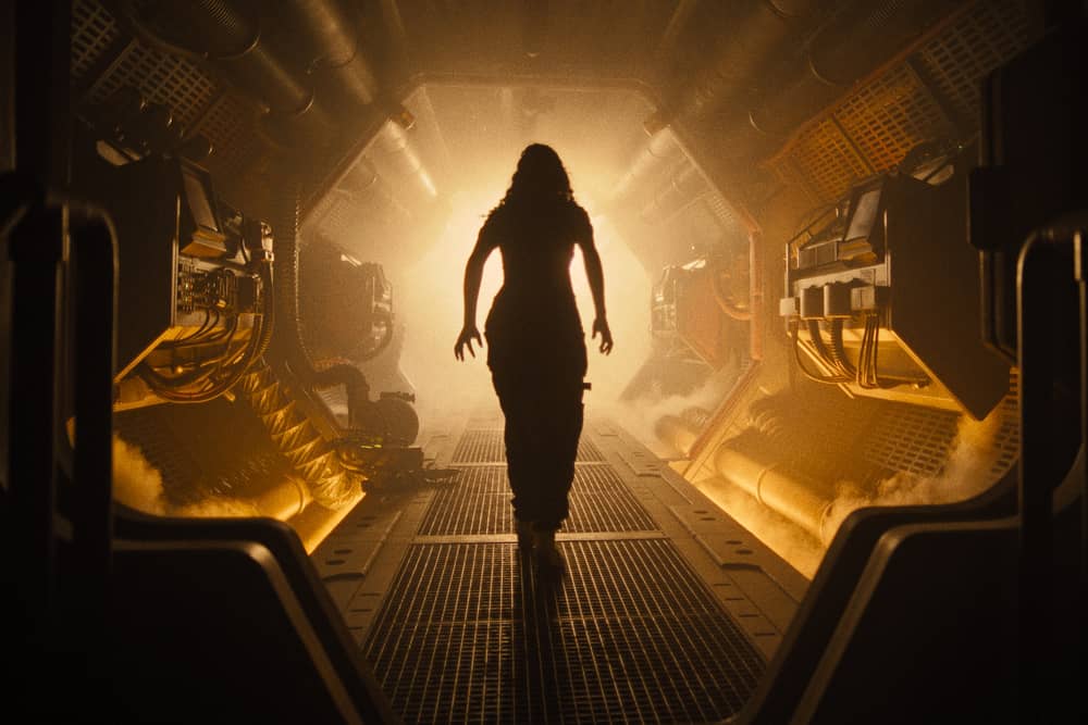 Cailee Spaeny stars in the seventh installment in the long running "Alien" franchise - "Alien: Romulus," which is released in UK cinemas from today (August 16 2024.)