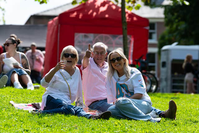 Prestonians enjoying a previous Winckley Square Festival.