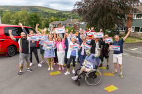 Neighbours celebrate winning together