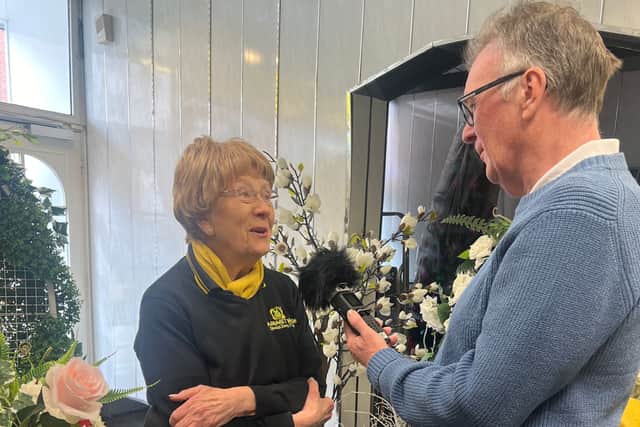 Margaret Mason, a florist who has been a fixture of Friargate for decades
