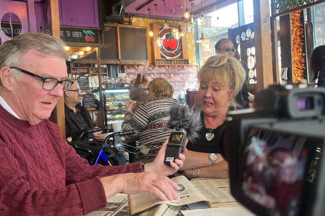 John 'Gilly' Gillmore chats to Lynn Eastham who starred in a BBC TV show ‘Lovat Road’