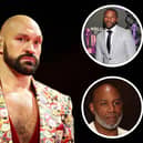 Tyson Fury is hosting an 'Echoes of Elements' dinner and Floyd Mayweather and Lennox Lewis will also feature. Credit: Getty