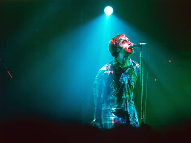 Liam Gallagher at the Empress Ballroom, 1995