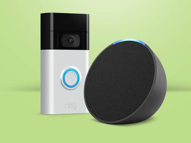 The latest Ring Doorbell, AND an Echo Pop smart speaker are included in this half-price bundle