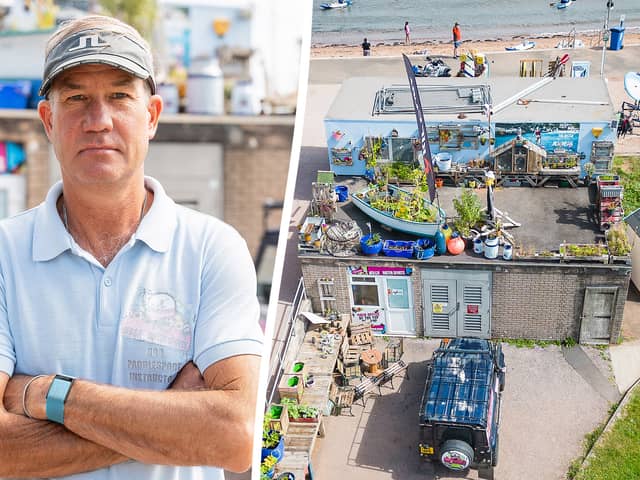 Man’s homemade rooftop garden ordered demolition by council.