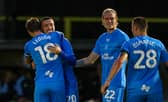 PNE players celebrate