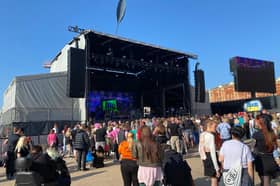 Crowds have begun to gather on the Headlands for Blackpool Illuminations Switch on 2024