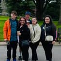 Linsey with her husband Hilton and three children, Keeley, Harely and Esmee.