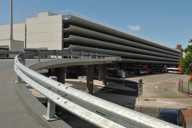 The bus station car park will be free all day every day from 20th until 24th December