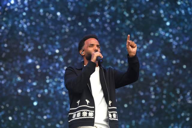 Craig David at BBC Radio 2 in the Park in Preston on Saturday.