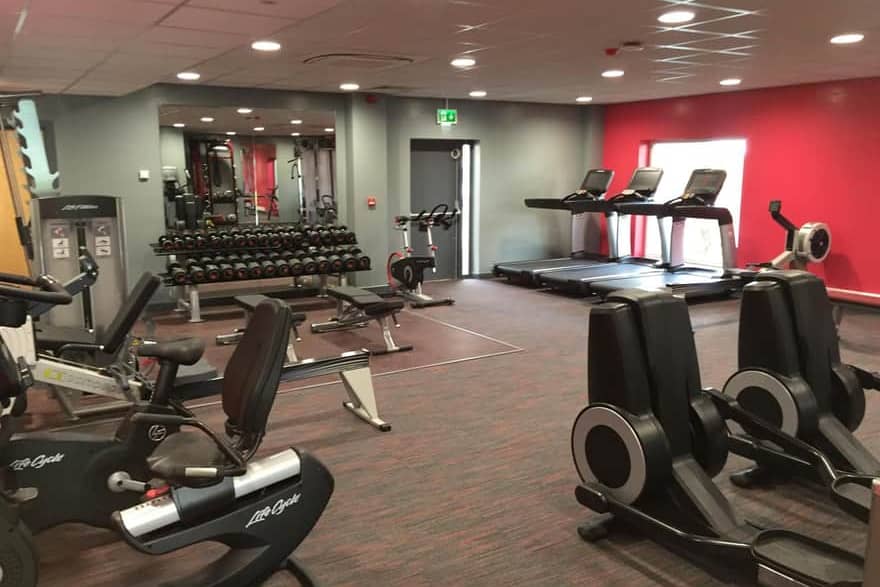 A man who claims he is lucky to be alive after a narrow escape at a gym in Fleetwood is asking the Facebook powers that be for help in locating his guardian angel. 