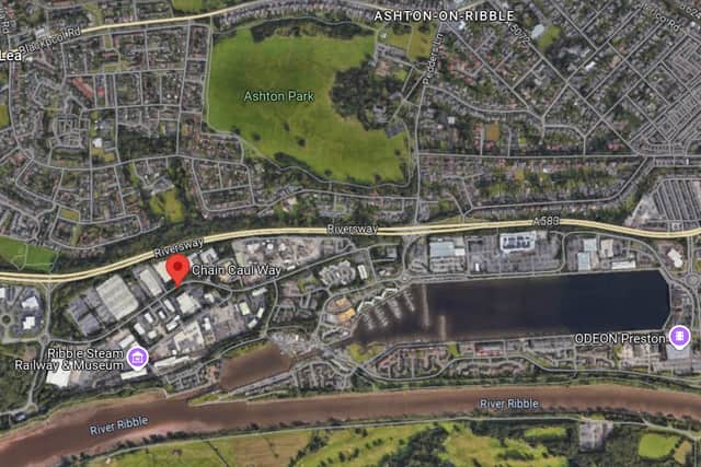 Emergency services were called to the scene in Chain Caul Way, between Leeward Road and Nile Close, at 10.55pm on Tuesday.