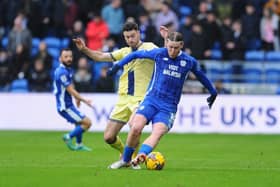 Josh Bowler in action against PNE last season