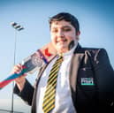 Umar Mahmood, 18, left Penwortham Priory Academy in 2022 and appeared in the BBC One documentary ‘Freddie Flintoff’s Field of Dreams’. Credit: Penwortham Priory Academy / Andy Ford