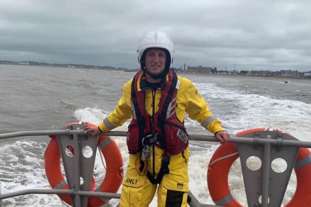 Josh Willder had been a volunteer crewman with Lytham St Annes RNLI since 2019