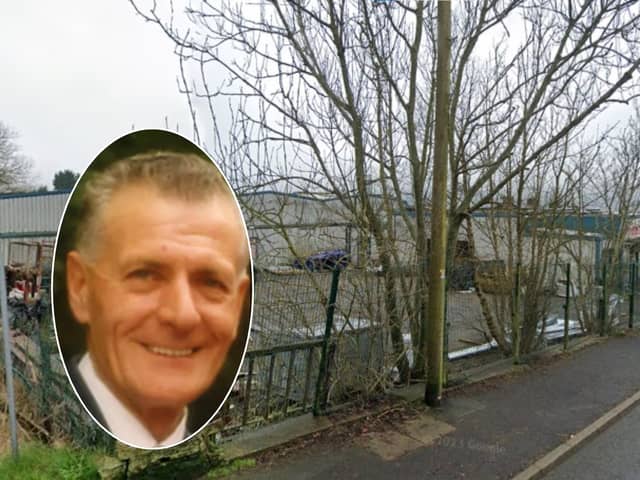 Human remains found on an industrial estate in Darwen have been identified as John Hawthornthwaite