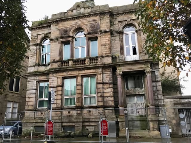 Trafalgar House in Nelson town centre. Pictur taken by Robbie MacDonald in October 2023.