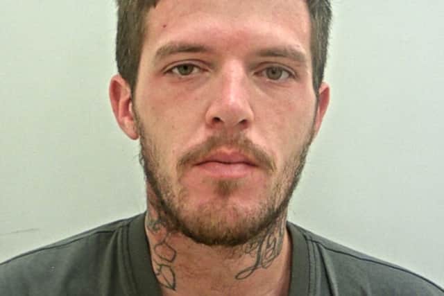 Luke Roberts was jailed for stealing hundreds of pounds worth of skincare from a store in Preston City Centre