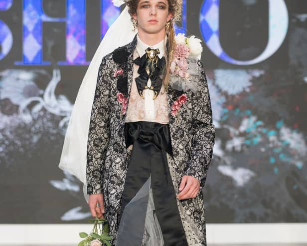 Blackpool teen Blake Rainey says he is still pinching himself after walking the runway for London Fashion Week. 