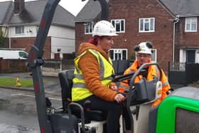 Transport Secretary Louise Haigh in Blackpool
