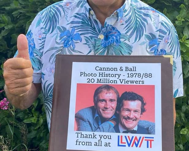 Cannon and Ball star Tommy Cannon has said he was reduced to tears with a sentimental find.
