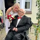 Kevin ‘Kev’ Button, who lives with dementia at HC-One’s Meadow Bank Care Home in Bamber Bridge received a blessing with his long-term partner Allison Gallacher to celebrate their love for each other as part of World Alzheimer’s Month.