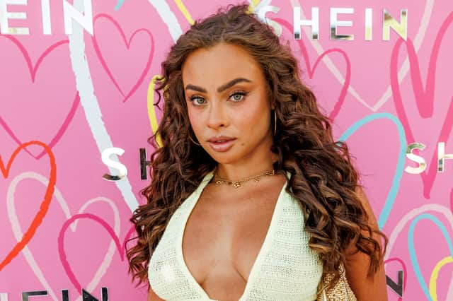 Danica, pictured at at Shein event, appeared on Love Island in 2022 wowing other contestants and viewers with her dance skills.