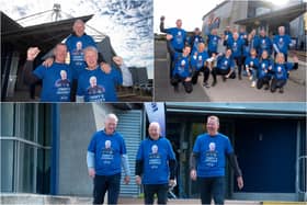 Everton's Jimmy Martin embarked on an epic journey to raise £100,000 for a Preston-based charity.